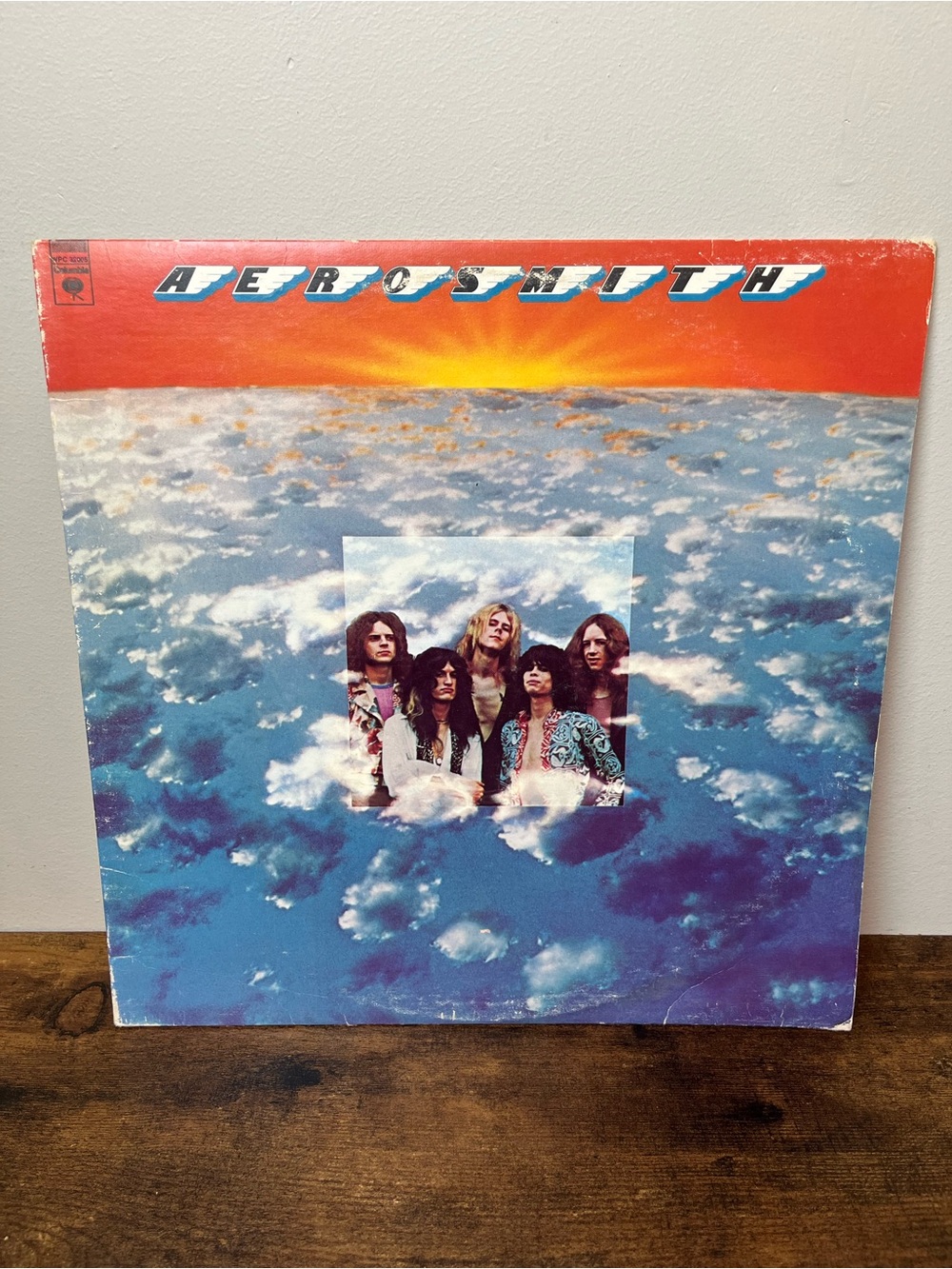 Rare Vintage Aerosmith Walkin the Dig Misprint Self-Titled Vinyl Record